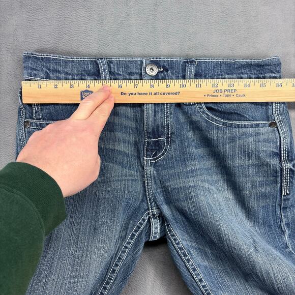 Cody James Bootcut Jeans Men's 30x32 Blue Cotton Spandex Distressed Cowboy - Picture 7 of 9